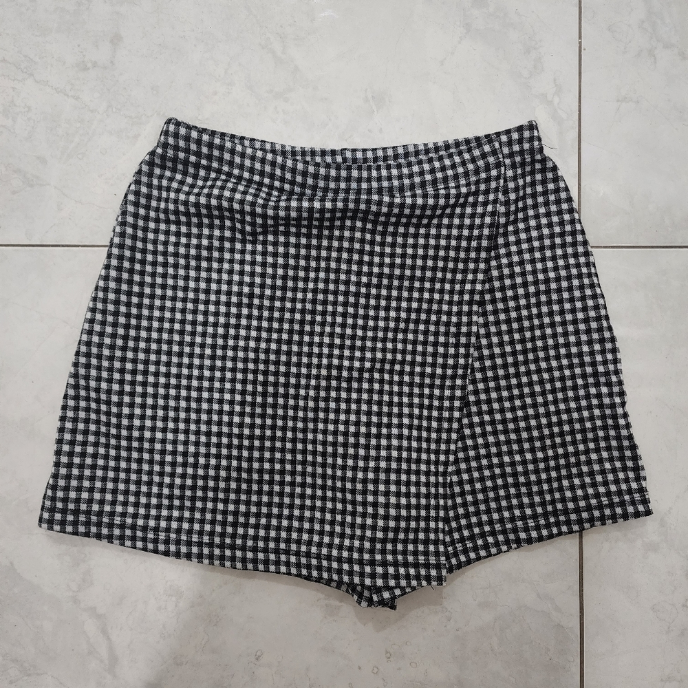 Plaid skort
